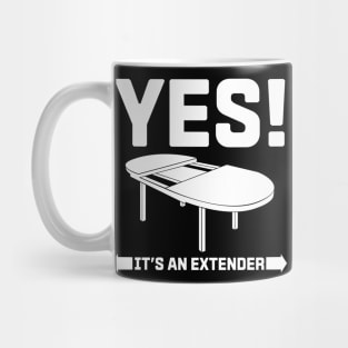 Yes, It's an Extender Mug